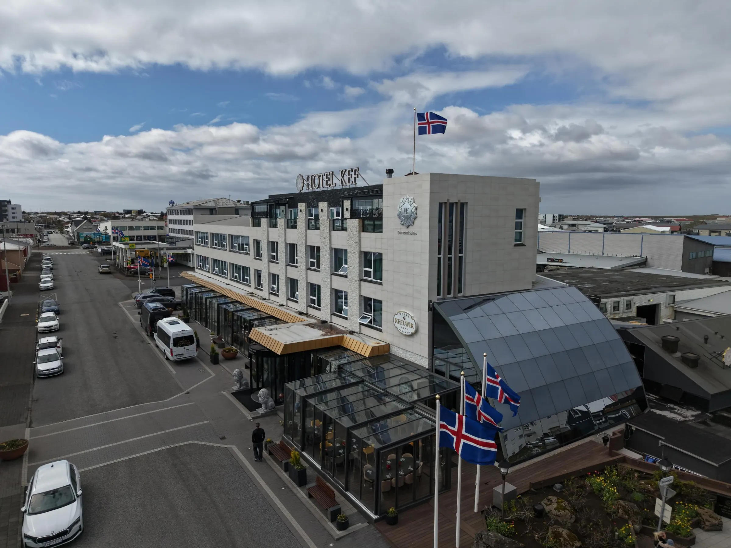 Hótel Keflavík við Vatnsnesveg í Reykjanesbæ.